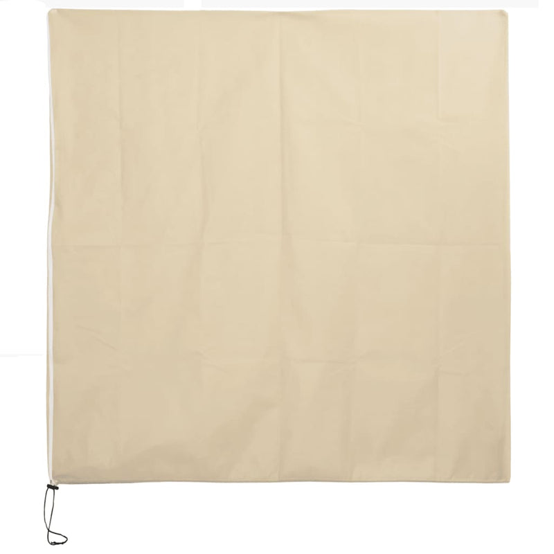 vidaXL 10 db növényvédő huzat cipzárral 70 g/m² 1,55x1,55 m