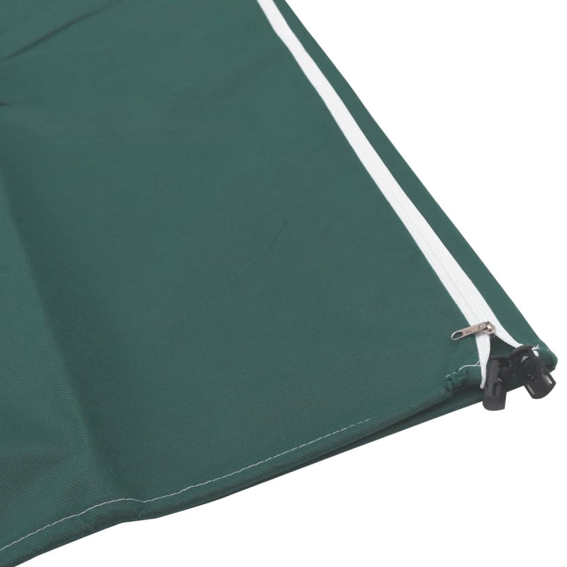 vidaXL 10 db növényvédő huzat cipzárral 70 g/m² 1,55x1,55 m