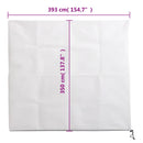 vidaXL 10 db növényvédő huzat cipzárral 70 g/m² 3,93 x 3,5 m