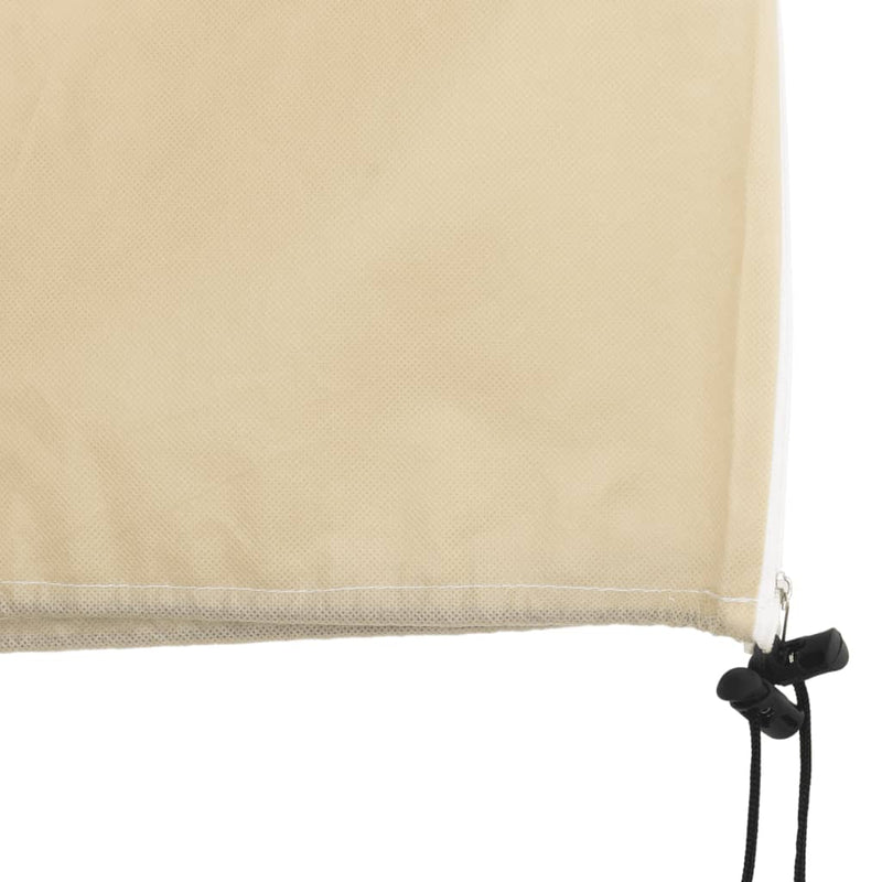 vidaXL 10 db növényvédő huzat cipzárral 70 g/m² 3,93 x 3,5 m