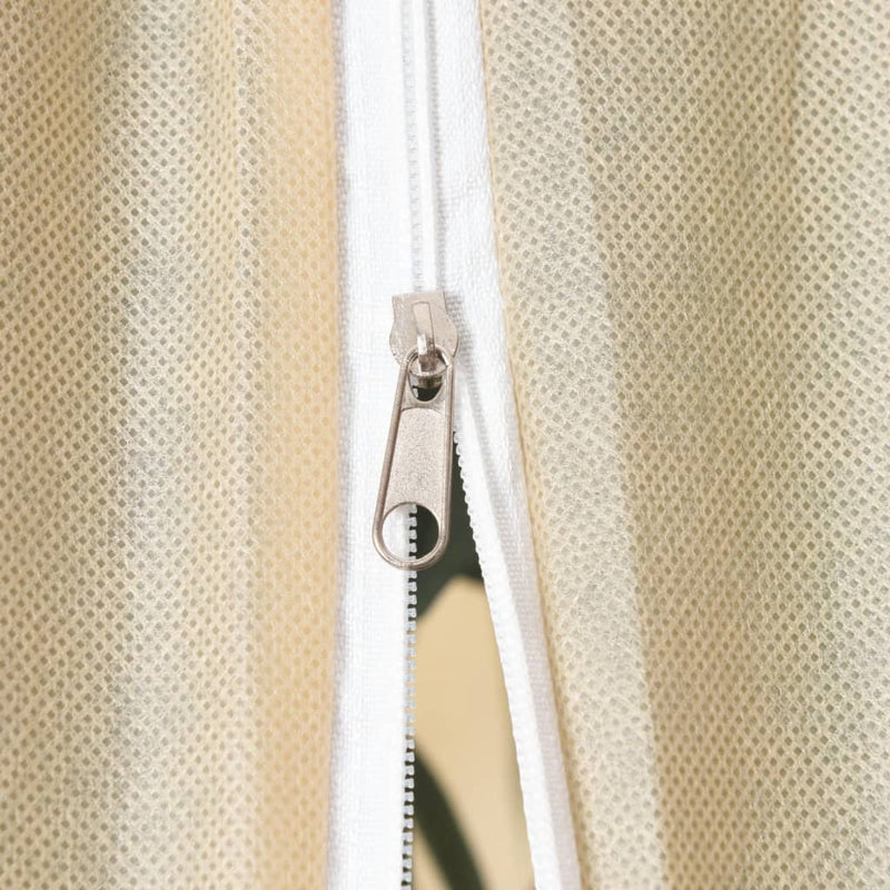 vidaXL 10 db növényvédő huzat cipzárral 70 g/m² 3,93 x 3,5 m