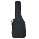 vidaXL fekete elektromos basszusgitár kezdőknek puhatokkal 4/4 46"