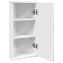 vidaXL fehér fürdőszobai tükrös sarokszekrény 30 x 24 x 60 cm