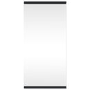 vidaXL fekete fürdőszobai tükrös sarokszekrény 30 x 24 x 60 cm