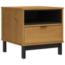 vidaXL FLAM tömör fenyőfa kisasztal 50 x 50 x 50 cm