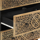 vidaXL tömör mangófa tálalószekrény 60 x 33 x 75 cm