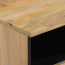 vidaXL tömör mangófa éjjeliszekrény 40 x 33 x 46 cm