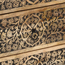 vidaXL tömör mangófa éjjeliszekrény 50 x 33 x 60 cm