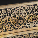 vidaXL tömör mangófa éjjeliszekrény 50 x 33 x 60 cm