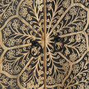 vidaXL tömör mangófa fürdőszobai mosdószekrény 62 x 33 x 58 cm