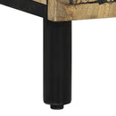 vidaXL tömör mangófa fürdőszobai mosdószekrény 62 x 33 x 58 cm