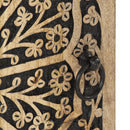 vidaXL tömör mangófa fürdőszobaszekrény 38 x 33 x 58 cm