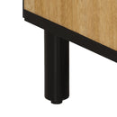 vidaXL tömör mangófa fürdőszobaszekrény 38 x 33 x 160 cm