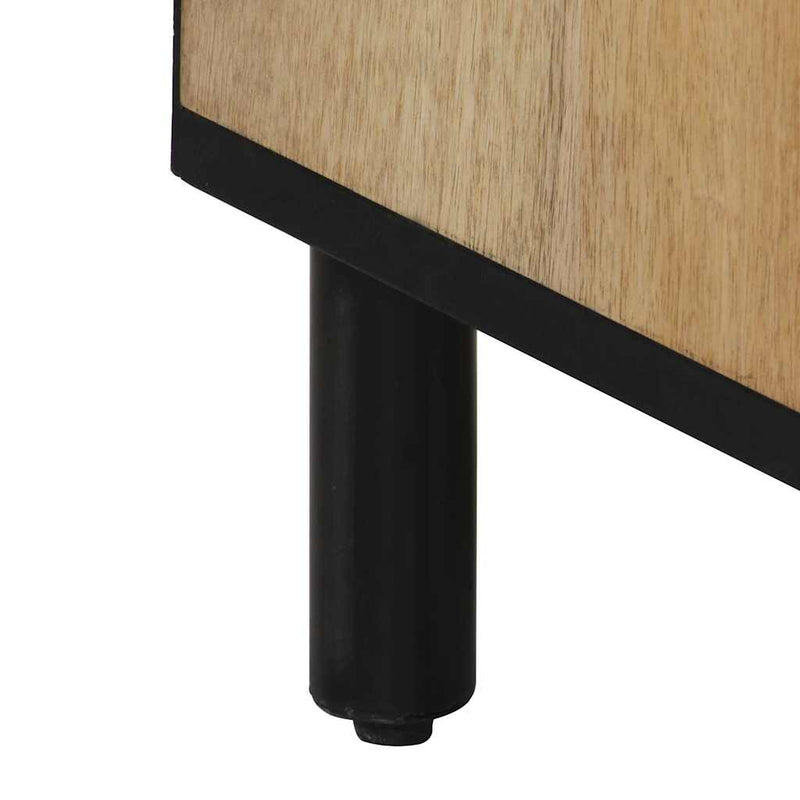 vidaXL tömör mangófa kisszekrény 40 x 33 x 75 cm