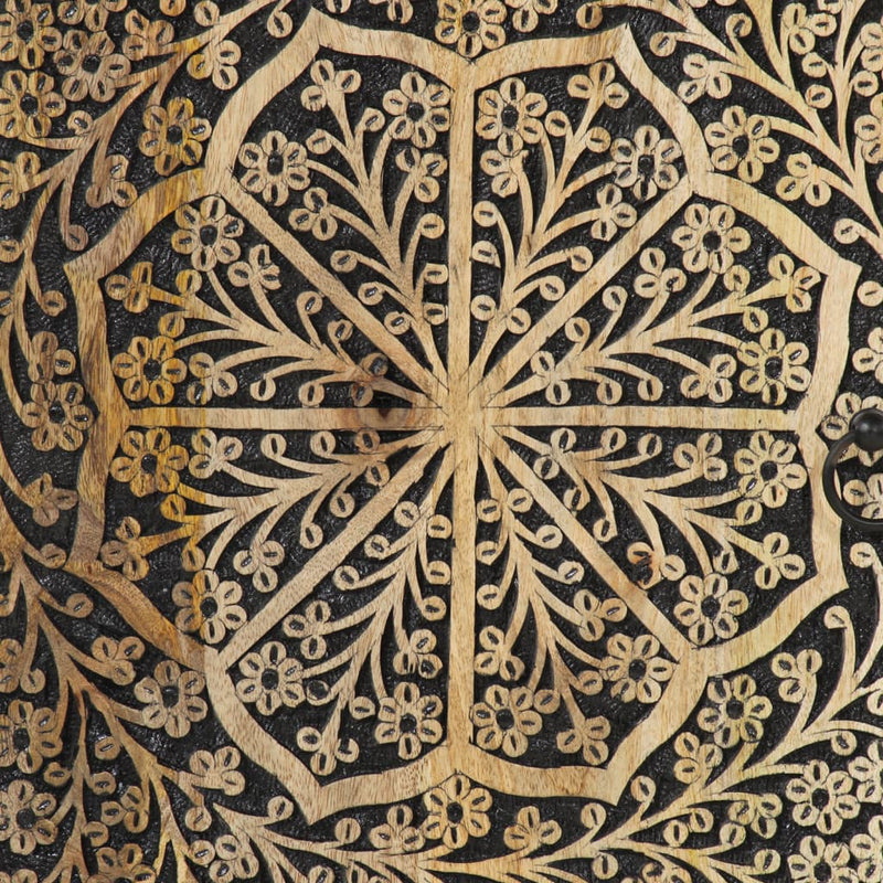 vidaXL tömör mangófa kisszekrény 40 x 33 x 75 cm