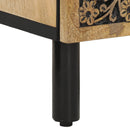 vidaXL tömör mangófa kisszekrény 40 x 33 x 75 cm