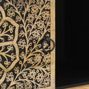 vidaXL tömör mangófa tálalószekrény 80 x 33 x 75 cm