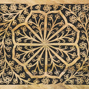 vidaXL tömör mangófa tálalószekrény 80 x 33 x 75 cm