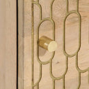 vidaXL tömör mangófa éjjeliszekrény 40 x 33 x 46 cm