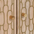 vidaXL tömör mangófa tálalószekrény 60 x 33 x 75 cm