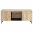 vidaXL tömör mangófa dohányzóasztal 100 x 54 x 40 cm