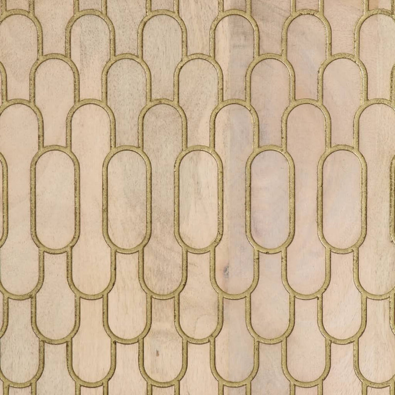 vidaXL tömör mangófa dohányzóasztal 100 x 54 x 40 cm