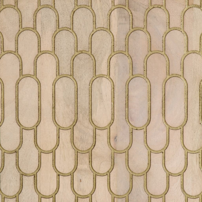 vidaXL tömör mangófa fürdőszobai mosdószekrény 62 x 33 x 58 cm