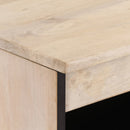 vidaXL tömör mangófa tálalószekrény 60 x 33 x 75 cm