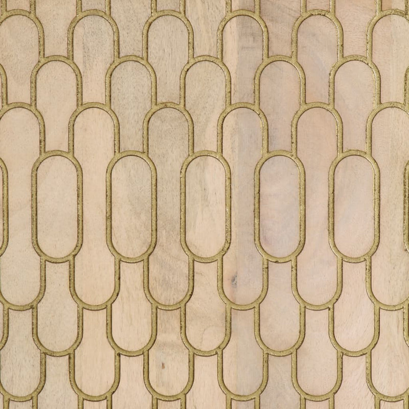 vidaXL tömör mangófa magasszekrény 40 x 33 x 110 cm