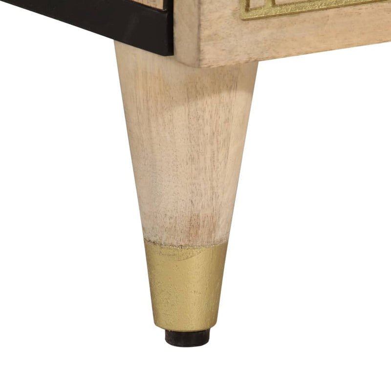 vidaXL tömör mangófa magasszekrény 40 x 33 x 110 cm