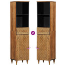 vidaXL tömör mangófa fürdőszobaszekrény 38 x 33 x 160 cm