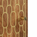 vidaXL tömör mangófa magasszekrény 40 x 33 x 110 cm