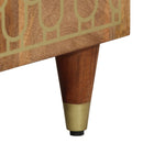 vidaXL tömör mangófa magasszekrény 40 x 33 x 110 cm