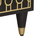 vidaXL tömör mangófa éjjeliszekrény 40 x 33 x 46 cm