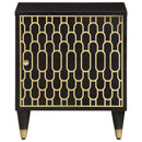vidaXL 2 db tömör mangófa éjjeliszekrény 40 x 33 x 46 cm