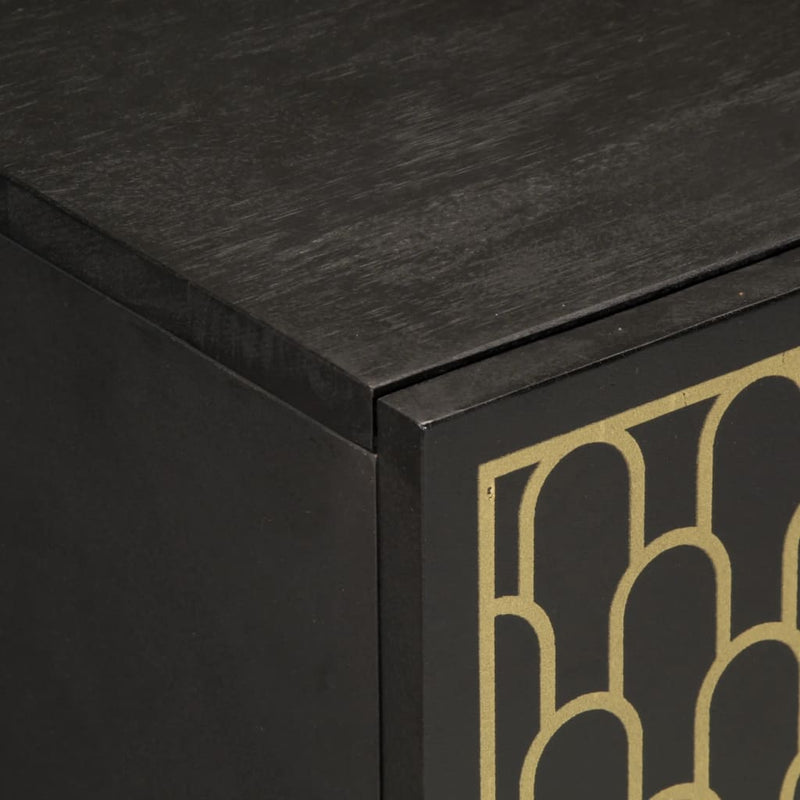 vidaXL tömör mangófa tálalószekrény 60 x 33 x 75 cm