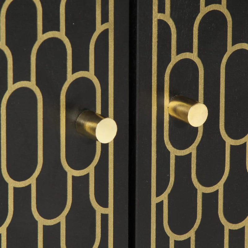 vidaXL tömör mangófa tálalószekrény 60 x 33 x 75 cm