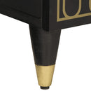 vidaXL tömör mangófa tálalószekrény 60 x 33 x 75 cm