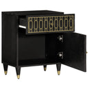 vidaXL tömör mangófa éjjeliszekrény 50 x 33 x 60 cm