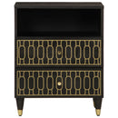 vidaXL tömör mangófa éjjeliszekrény 50 x 33 x 60 cm