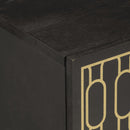 vidaXL tömör mangófa éjjeliszekrény 50 x 33 x 60 cm