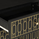 vidaXL tömör mangófa éjjeliszekrény 50 x 33 x 60 cm