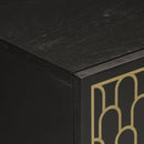 vidaXL tömör mangófa tálalószekrény 60 x 33 x 75 cm