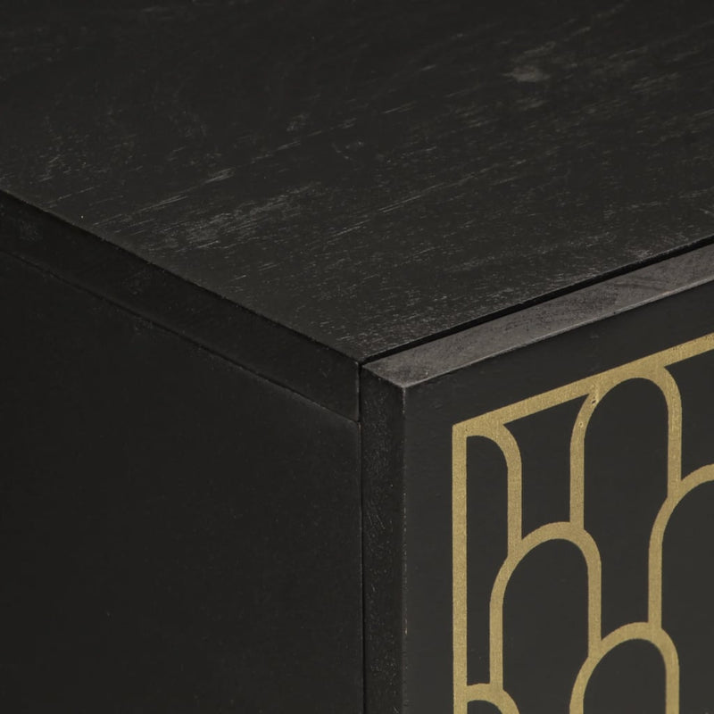 vidaXL tömör mangófa tálalószekrény 60 x 33 x 75 cm