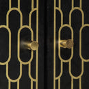 vidaXL tömör mangófa tálalószekrény 60 x 33 x 75 cm