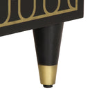 vidaXL tömör mangófa tálalószekrény 60 x 33 x 75 cm