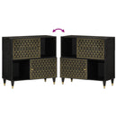 vidaXL tömör mangófa tálalószekrény 80 x 33 x 75 cm