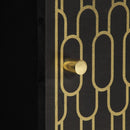 vidaXL tömör mangófa tálalószekrény 80 x 33 x 75 cm