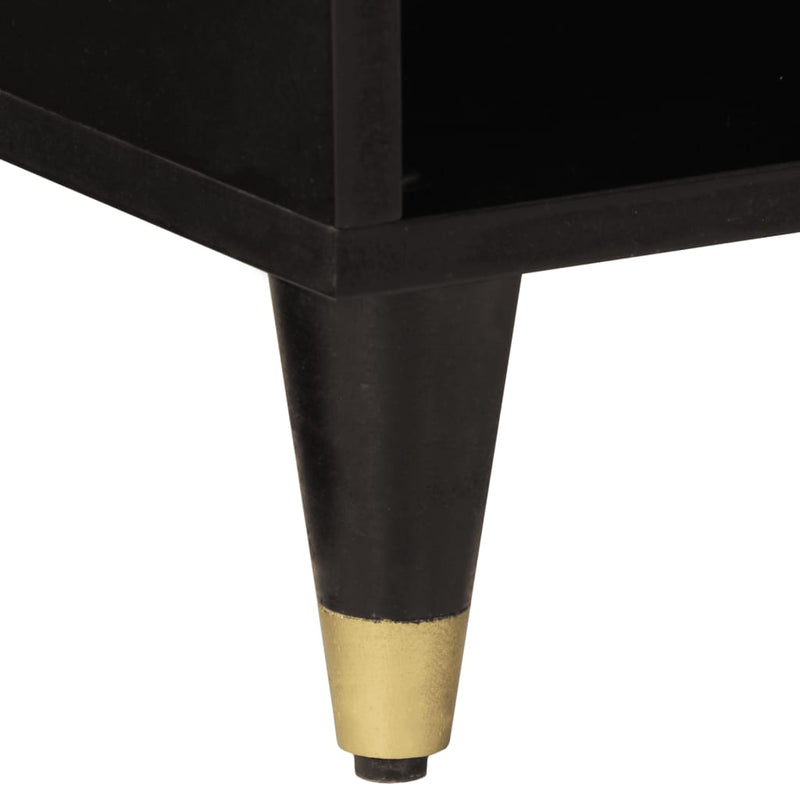 vidaXL tömör mangófa tálalószekrény 80 x 33 x 75 cm