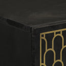 vidaXL tömör mangófa magasszekrény 60 x 33 x 100 cm